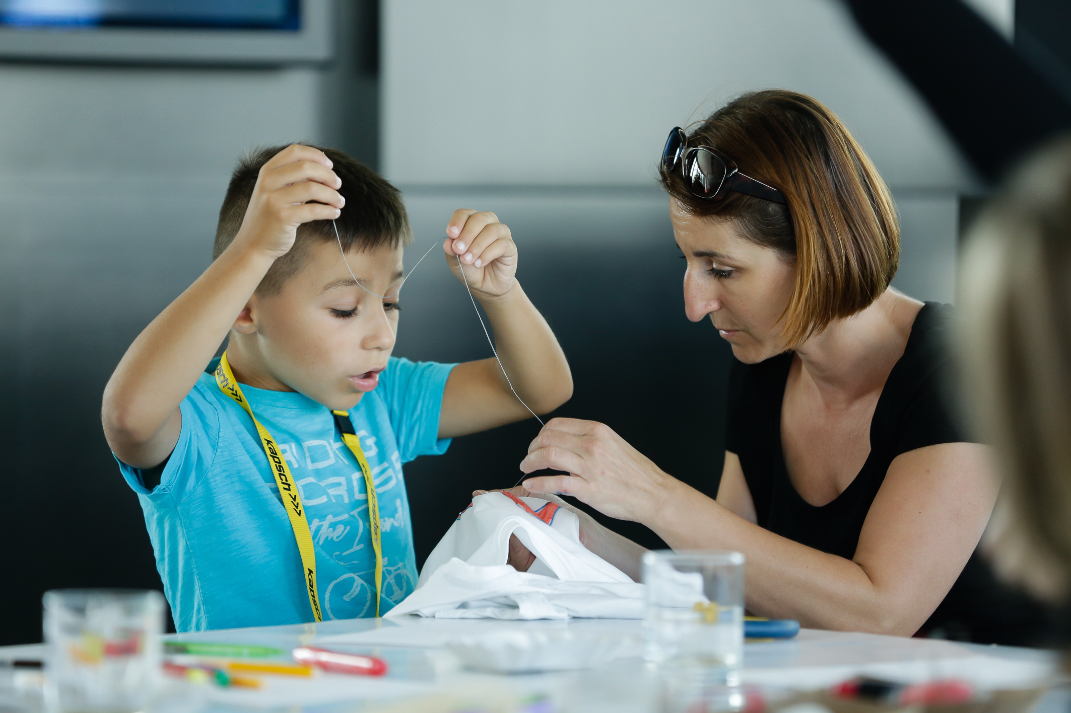 Sommer Workshops für Kinder und Eltern in Kooperation mit Kapsch AG 2016 © Kapsch/Roland Rudolf